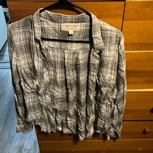 Cloth & Stone Flannel top